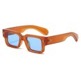thumbnail image 3 of Thick Frame PC Sunglasses for Women Men, Versatile Square Fashion Sunglasses for Travel, Driving, Party, Outdoor Activities, 3 of 7