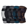 thumbnail image 1 of Protección de rodillas para deportes Protección de rodillas de silicona para hombres Running Fitness Baloncesto Saltar Protección de rodillas Protección cálida para piernas Cinturón de rótula, 1 of 1