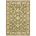 thumbnail image 2 of Safavieh Courtyard Blake Oriental Indoor/Outdoor Area Rug, Green/Creme, 5'3" x 7'7", 2 of 7