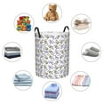 thumbnail image 5 of KLL Monkey Submarine Captain Waterproof Foldable Laundry Hamper Bucket with Handles for Storage Bin,Kids Room,Home Organizer (Medium ), 5 of 7