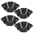 thumbnail image 1 of 4PCS 8Inch Nonstick Large Taco Shell Bowl - Carbon Steel Tortilla Maker Shell Pans Baking Molds Tostada for Salad Bowls, 1 of 6