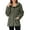 Army Green, variant on Fashionable Ladies Autumn Winter Outerwear Jacket,Fashion Womens Warm Faux Coat Jacket Winter Zipper Solid Long Sleeve Outerwear Blue M