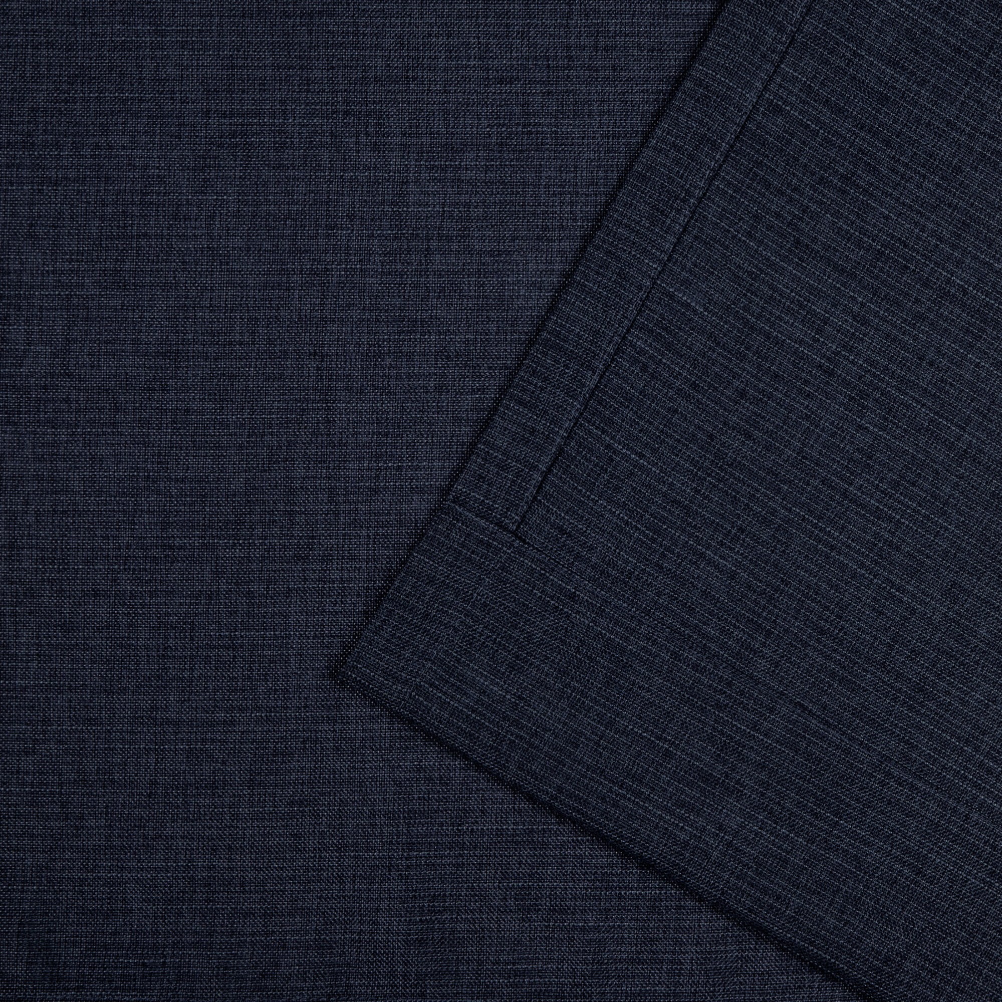 Nicole Miller Faux Linen Slub Textured Hidden Tab/Rod Pocket Top Light Filtering Curtain Panel Pair, 54"x96", Peacoat Blue