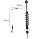 thumbnail image 4 of 3 Pcs Fishing Accessories Fishing Cage Fishing Lure Cage Fishing Fishing Tackles Bait Cage Fishing Feeder Baits, 4 of 4