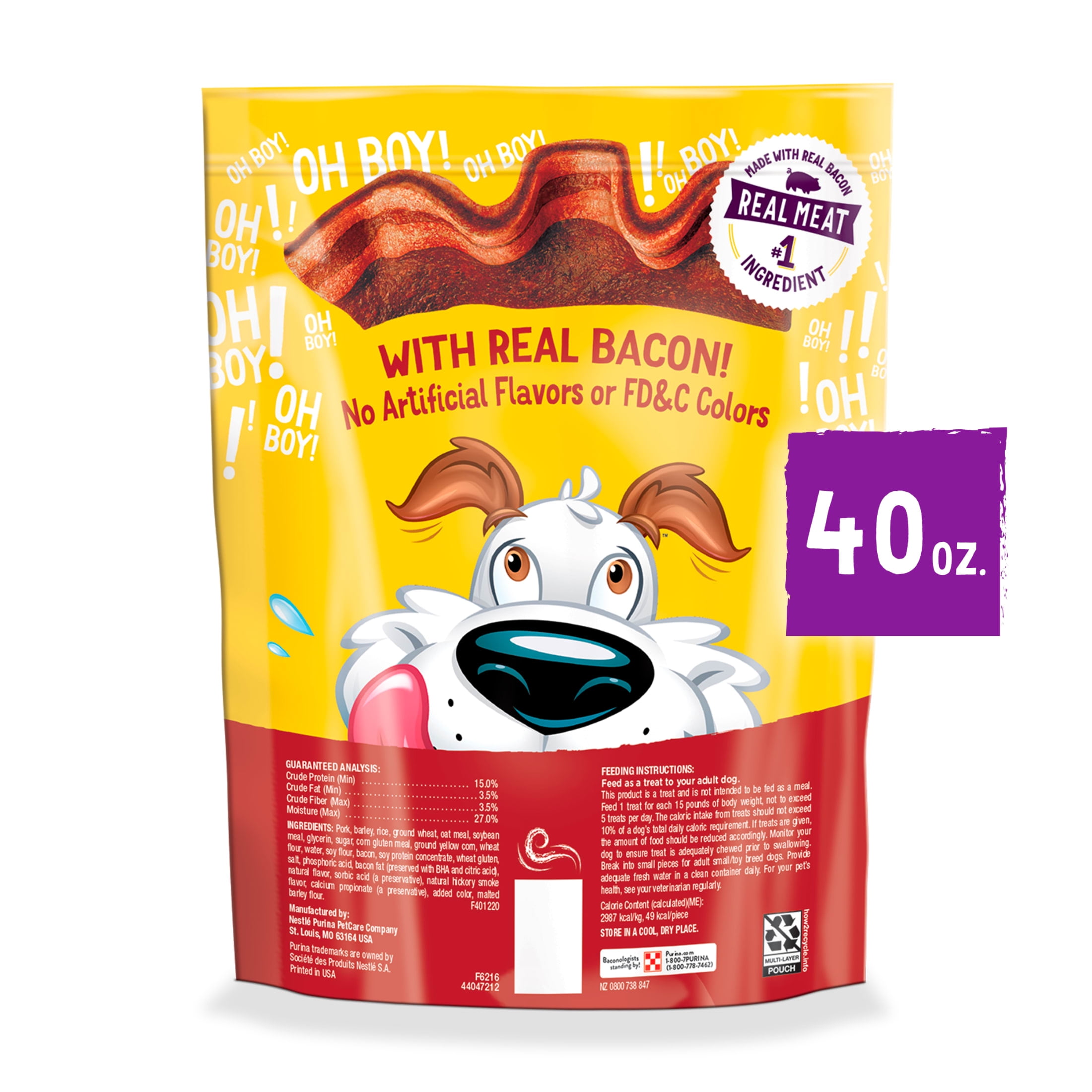 Purina Beggin' Strips With Real Meat Dog Treats, Thick Cut Hickory Smoke Flavor
