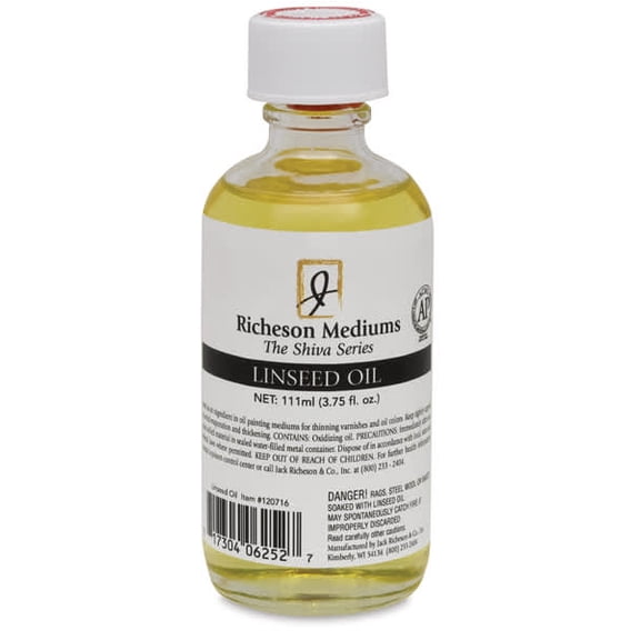 Shiva Linseed Oil - 3.75 oz bottle