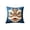 Blue, variant on YuanGuangQ Lion Head Decorative Pillow Cushion, Traditional Lion Embroidery Pillow Cover, Couch Sofa Throw Pillow for Home Living Room Decor