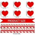 Clearance！ Bifavgk Valentine'S Day Red Heart Disposable Paper Party