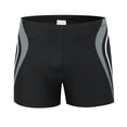 thumbnail image 2 of Conairie Swim Trunks Men Elastic Waist Competitive Swim Racing Team Swimsuit Quick Dry Swimming Shorts Upf 50+ White XXL, 2 of 4