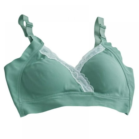 

Xmarks Women s Markless Nursing Bras Underwire-free Mom Feeding Lingerie Sleep Lace Bra 34/75ABC-42/95ABC