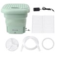 thumbnail image 2 of Portable Washing Machine, 100 To 240V Foldable Mini Washing Machine Small Washing Machine For Underwear, Baby Clothes, Or Small Items, Suitable For Apartment, Camping, RV, Travel, 2 of 8