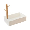 thumbnail image 3 of Lipstore Branch Hook Creative PP Keys Storage Tray for Rings Cufflinks Entryway Table White, 3 of 8