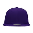 thumbnail image 2 of Decky RP1 6 Panel High Profile Structured Acrylic/Polyester Fitted Hat-Purple-7 1/8, 2 of 2
