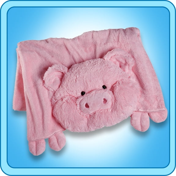 Pillow Pet Wiggly Pig Blanket Plush Toy Gift