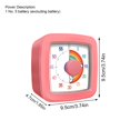 thumbnail image 3 of Visual Learning Timers For Kids Time Management Skill Development Rainbows Clock Battery Release Design, 3 of 10