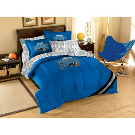 NBA Applique 3-Piece Bedding Comforter Set, Magic