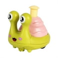 thumbnail image 2 of Cute Cage Snail Pressing Small Toy Cart Baby Cute Pet Snail Educational Toy, 2 of 4