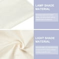 SEXAGESIMO Lamp Shade Fabric Replacement DIY Material Craft