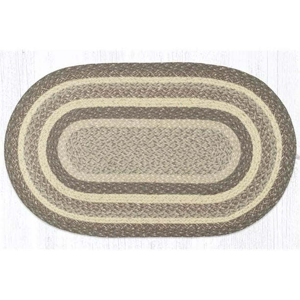 Shop Solid Shag Solid Oval 8x10 Oval Rug Snow White, Indoor Rugs