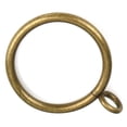 thumbnail image 1 of Anillos de cortina Hanitronic de latón envejecido, 30 unidades para barra de 3 cm, 1 of 5