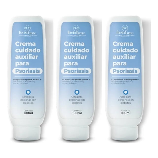 FACIALTIME crema con urea aloe vera y vitamina A para piel seca o con psoriasis