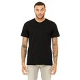 thumbnail image 1 of Bella Canvas Mens CVC Jersey Tee, 4XL, Black Heather, 1 of 3