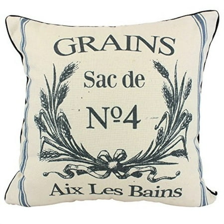 Juniperlab Vintage Farmhouse Grain Sack Cushion Covers French
