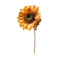 thumbnail image 1 of Tournesol de 27 Pouces avec Branche de Feuilles Jaune - Ensemble de 2, 1 of 4