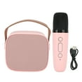 thumbnail image 2 of Mini Karaoke Machine with  Microphone, Portable Bluetooth Speaker with Microphone Set Handheld Karaoke Mics Speaker Machine for Kids and Adults Home Party Birthday, 2 of 7