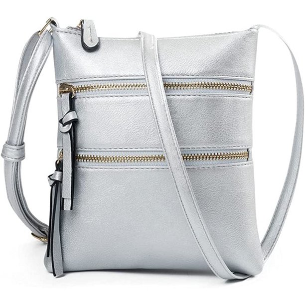 LHSHID Crossbody Purse for Women Small Shoulder Bag Sling Handbag Wallet Vintage Adjustable Tote Handbag Bag Faux Leather