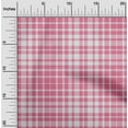 thumbnail image 2 of oneOone Cotton Flex Pink Fabric Check Fabric For Sewing Printed Craft Fabric By The Yard 40 Inch Wide, 2 of 4