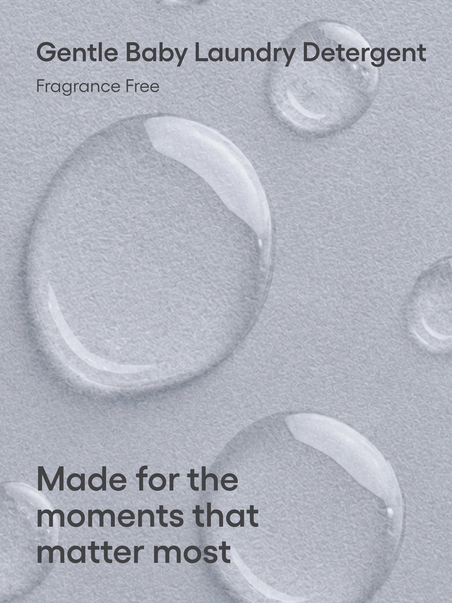 Monica + Andy Gentle Baby Laundry Detergent, Fragrance Free, Plant-Based Enzyme Formula for Baby Clothes and Sensitive Infant Skin, HE Compatible, 32 fl oz