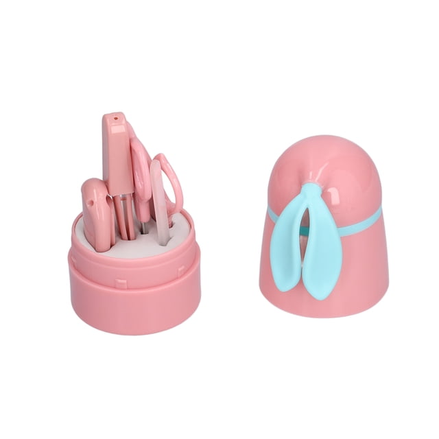 Juego De Uñas Para Bebés Fácil De Limpiar Lindo Conejo Kit De Uñas Para Bebés Ergonómico 4+1 Kit De Cuidado Para Bebés Para Bebés Recién Nacidos Niños Pequeños Anggrek Otros