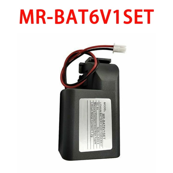 TrendyChic (1-Pack) MR-BAT6V1SET 6V 1650mAh Non-Rechargeable Lithium Battery for 2CR17335A WK17, MR-J4 PLC
