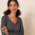 thumbnail image 4 of walmart Essentials Chandail Léger à Col en V pour Femmes, 4 of 8