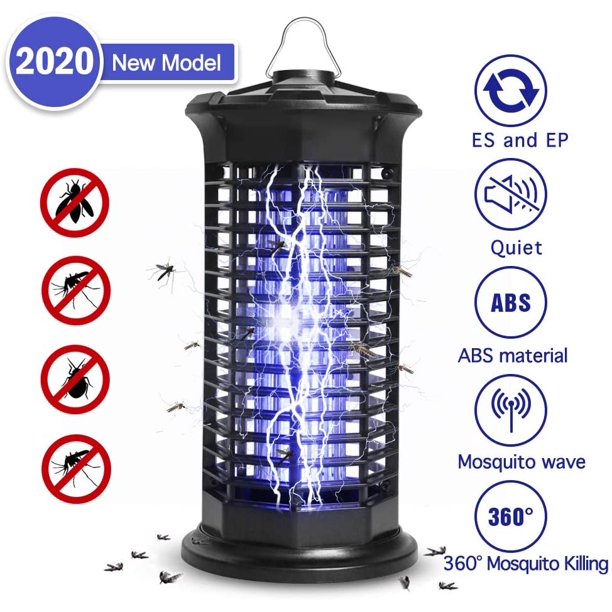 Electronic Bug Zapper Mosquito Killer Lamp Zap Fly & Insects Trap