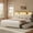Beige, variant on GUNAITO Queen Bed Frame with Storage Headboard, 2 Drawers Platform Velvet Upholstered LED Bed Frame with USB Ports & Outlets Gray