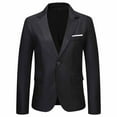 thumbnail image 2 of Mens Suit Jacket Qiggri Mens Blazer Jacket Slim Fit Casual Single Breasted Sport Coats, 2 of 5