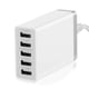 thumbnail image 1 of Cargador De Pared Usb De Escritorio De 5 Puertos Estación De Carga De Concentrador Usb De 40 W 8 A Para Múltiples Dispositivos Cargador Usb Portátil De Múltiples Puertos Para Teléfono Celular, Tableta, 1 of 1