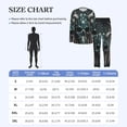 thumbnail image 5 of Mens 2 Pack Pajama Set Long Sleeve Pajamas Top and Pants Pjs Set Loungewear, American Flag Camouflage Deer Skull Camo, 5 of 6