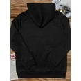 thumbnail image 2 of Men'S Plus Size Hoodie - Black with White 'Raiders' Lettering - Loose Fit Pullover Sweatshirt, Machine Washable Hooded Sweater for Everyday & Formal Outfits - Big & Tall Friendly Casual Wear,, 2 of 5