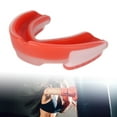 thumbnail image 3 of Athletic Mouth Guards, Fix Teeth Shock Mouth Guard  Mouth Guard Protect Cheeks With Storage Box For Boxing For Football Blue White,Red White, 3 of 8