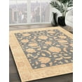 thumbnail image 2 of Ahgly Company Indoor Rectangle Abstract Camel Brown Oriental Area Rugs, 5' x 7', 2 of 6