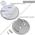 thumbnail image 3 of No Drilling Magnetic Door Stop, Heavy-duty Stainless Steel Door Stoppers for Office Door Catch, Invisible Wall Protector, Strong Magnet Keeps Door Open, Suitable for Multiple, 3 of 5