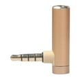 thumbnail image 2 of Adaptador de audio macho a hembra Baoblaze 4 piezas 6x3,5 mm Dorado, 2 of 8