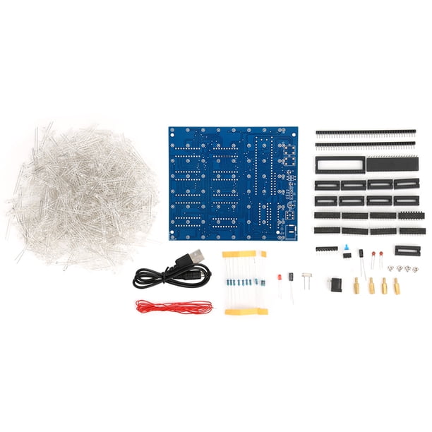 DIY 3D LED Light Squared DIY Regalo Hecho A Mano LED Light Squared Kit, 3D LED Light Squared Kit, Para Decoración Del Hogar Festival Party Office ANGGREK Otros