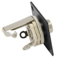 thumbnail image 3 of Seismic Audio  1/4" Mono Female Panel Mount Connector - 2 Conductor - D Series Black - SAPT257, 3 of 3