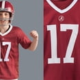 thumbnail image 6 of Alabama Crimson Tide Franklin Sports Youth Deluxe Uniform Set, 6 of 8
