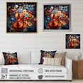 thumbnail image 4 of Designart "Opt Art Chromatic Euphony" Music Floater Framed Canvas Print, 4 of 7