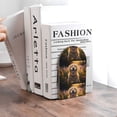 thumbnail image 6 of Sikiie Sunset Daisy Dog Bookends 1 Pair, Wood Bookends for Shelves, Book Ends for Shelves, Book Shelf Holder for Home Office, 6 of 7
